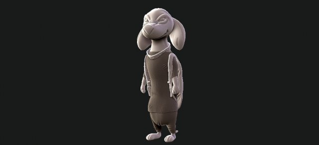 walk 3Dプリントモデル .c4d .max .obj .3ds .fbx .stl .blend 