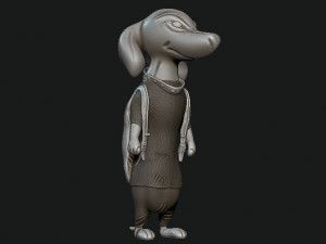 walk 3Dプリントモデル
