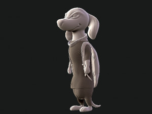 walk 3Dプリントモデル