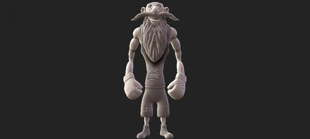 boxing Modelo de impresión 3D .c4d .max .obj .3ds .fbx .stl .blend 