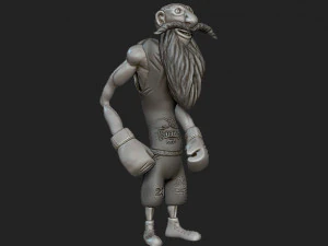 boxe Modello di stampa 3D