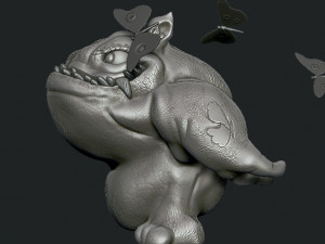 monster 3D 打印模型