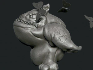monster 3D Print Model