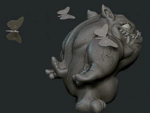 monster 3D Print Model