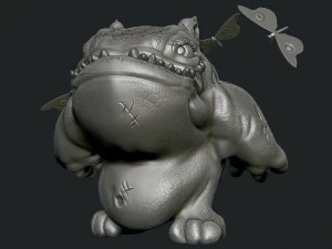 monster 3D Print Model