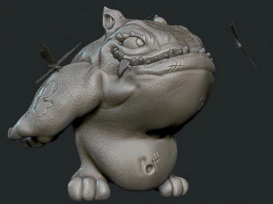 monster 3D Print Model