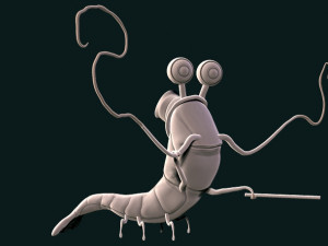 crustacis Modelo de Impressão 3D