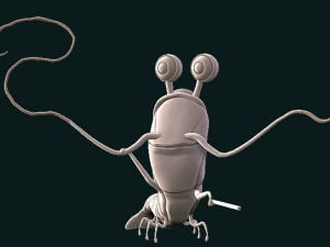 crustacis Modelo de Impressão 3D