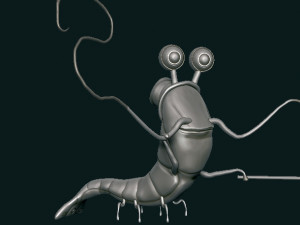 crustacis Modelo de Impressão 3D