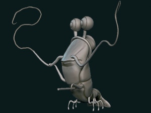 crustacis Modelo de Impressão 3D