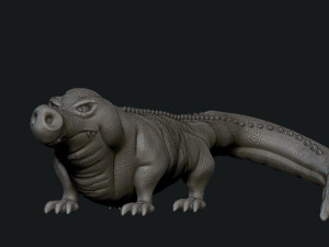 croco 3D 打印模型