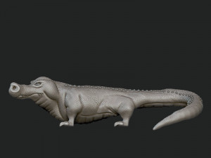 croco 3D 打印模型