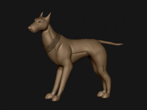 doberman Model Cetak 3D
