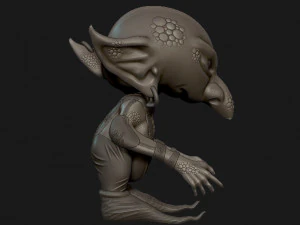 elf 3D Print Model