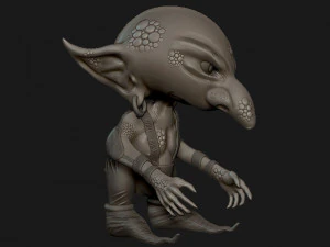 elf 3D Print Model