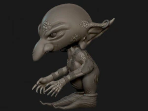 elf 3D Print Model