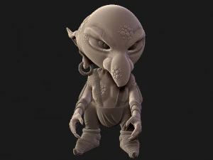 elf 3D Print Model