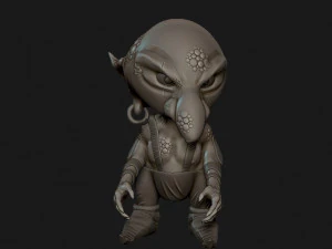 elf 3D Print Model