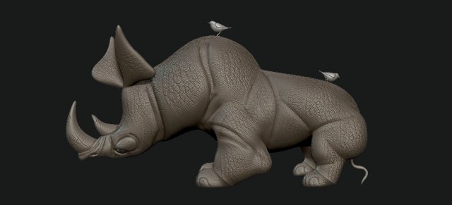 rhino 3Dプリントモデル .c4d .max .obj .3ds .fbx .stl .blend 