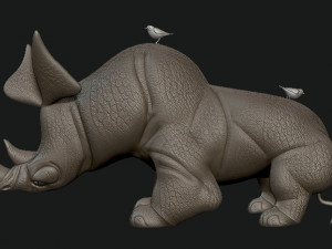rhino 3Dプリントモデル