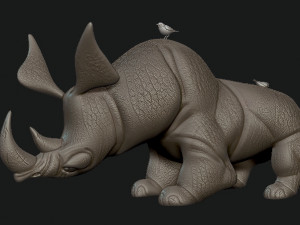 rhino 3Dプリントモデル