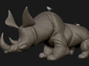 rhino 3D Print Model
