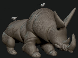 rhino 3Dプリントモデル