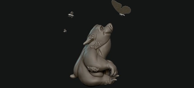 friends 3D-Druckmodell .c4d .max .obj .3ds .fbx .stl .blend 