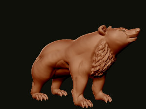 bear 3D Print Model