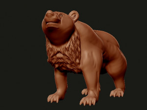 bear 3D Print Model