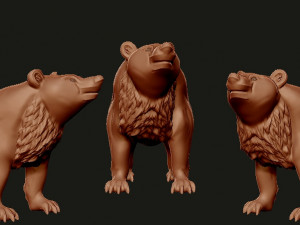 bear 3D Print Model