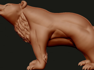 bear 3D Print Model