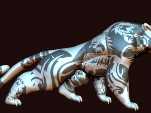 jaguar 3Dプリントモデル