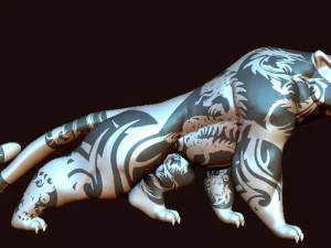 jaguar 3D Print Model