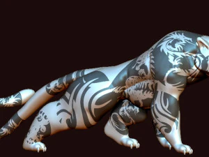 jaguar 3D Print Model