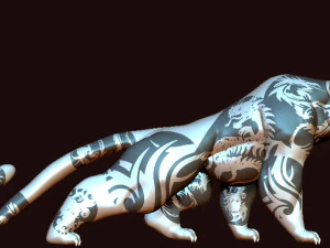 jaguar 3D Print Model