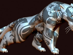 jaguar 3D Print Model