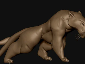 jaguar 3D Print Model