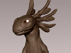 fire cartoon 3D 프린트 모델