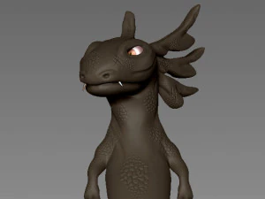 fire cartoon 3D Print Model
