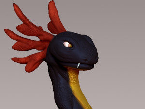 fire cartoon Modelo de impresión 3D