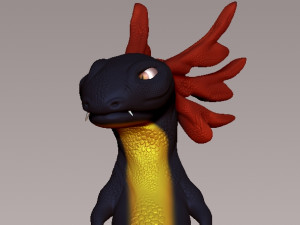 fire cartoon Modelo de impresión 3D