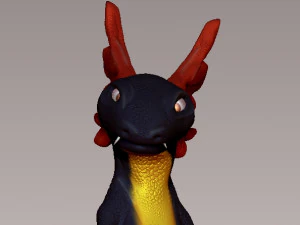 fire cartoon 3D Print Model