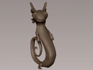 fire cartoon 3D Print Model