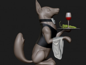 butler Modèles 3D en vedette