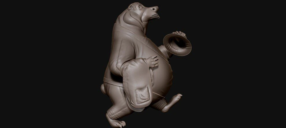 mr bear 3D Print Model .c4d .max .obj .3ds .fbx .stl .blend