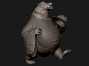mr bear 3Dプリントモデル