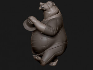mr bear 3Dプリントモデル