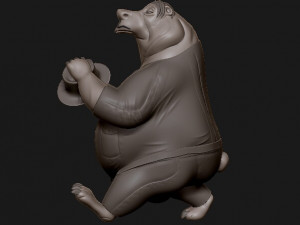 mr bear 3Dプリントモデル