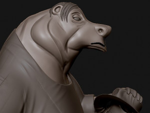 mr bear 3Dプリントモデル